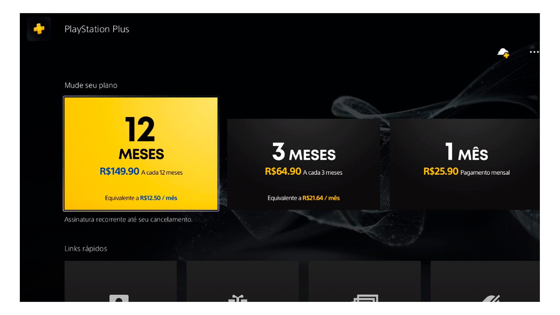 Desconto no PS Plus oferece 1 mês de assinatura por R$ 5,00