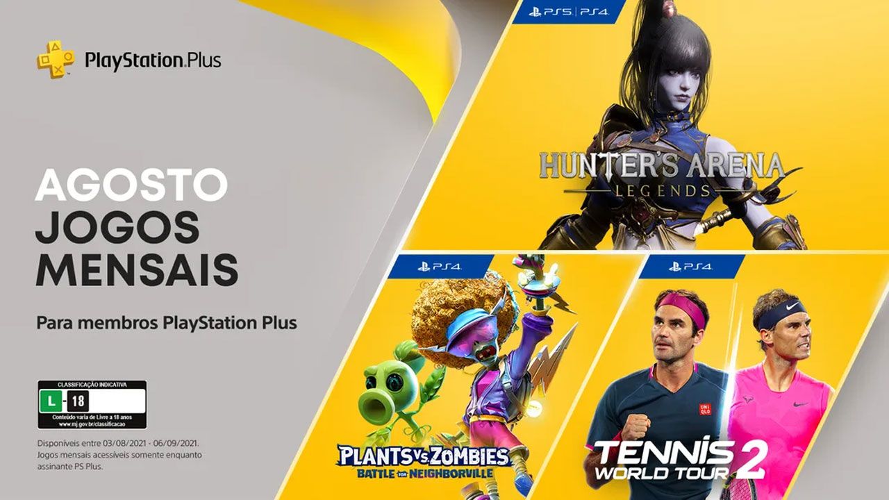 Jogos grátis da PS Plus em agosto de 2021: Plants vs. Zombies e mais