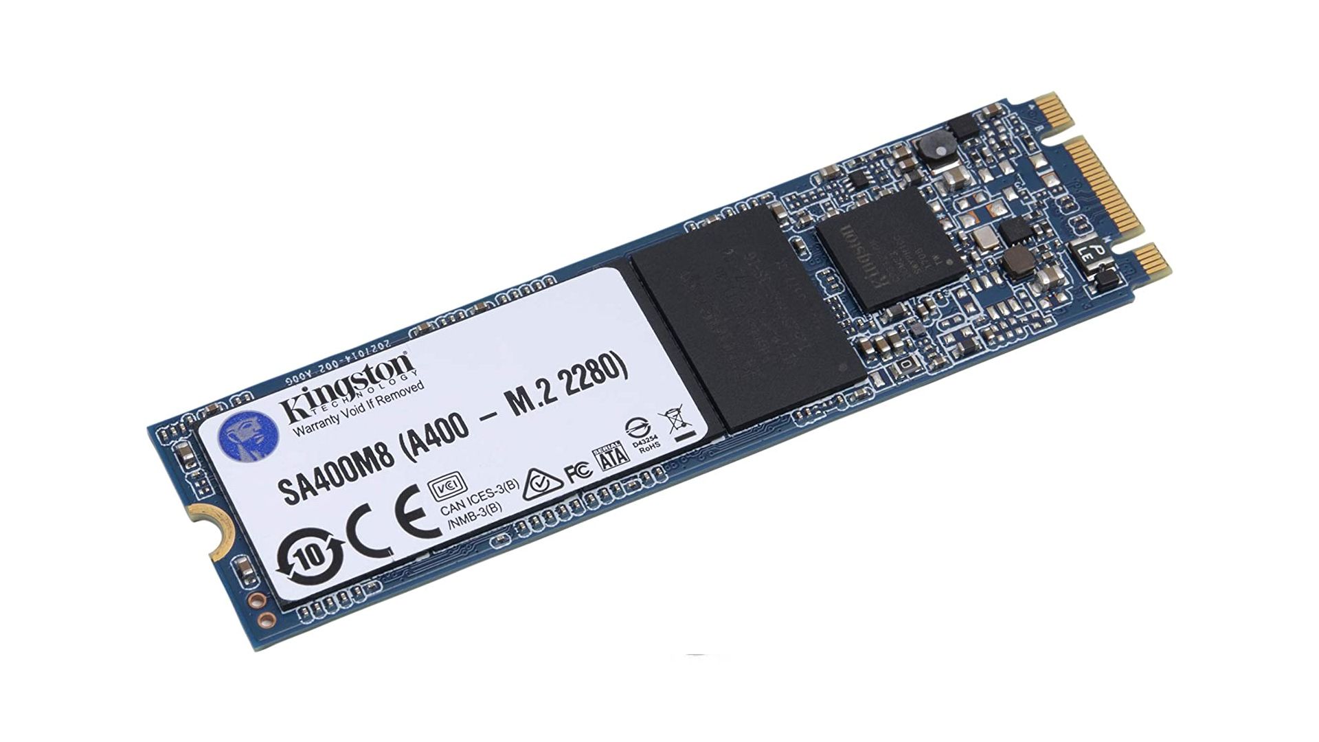 O SSD KIngston A400 garante velocidade de leitura e gravação de 500MB/s e 320MB/s. (Fonte: Reprodução)