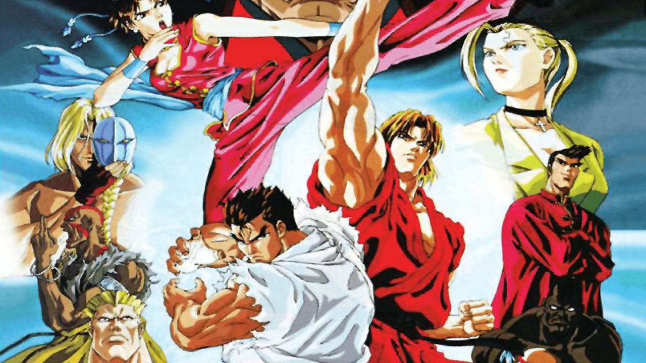 Personagens do anime Street Fighter II: V