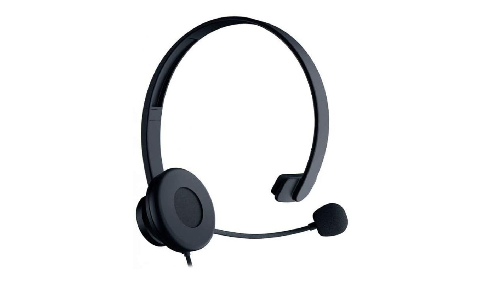 Headset Razer Tetra P2 preto no fundo branco