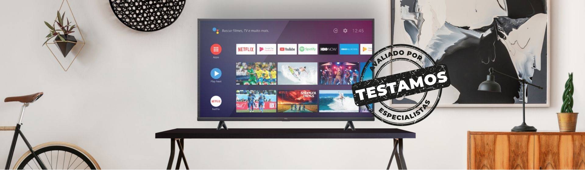 Capa do post: TV TCL P615: modelo de entrada traz 4k e sistema Android