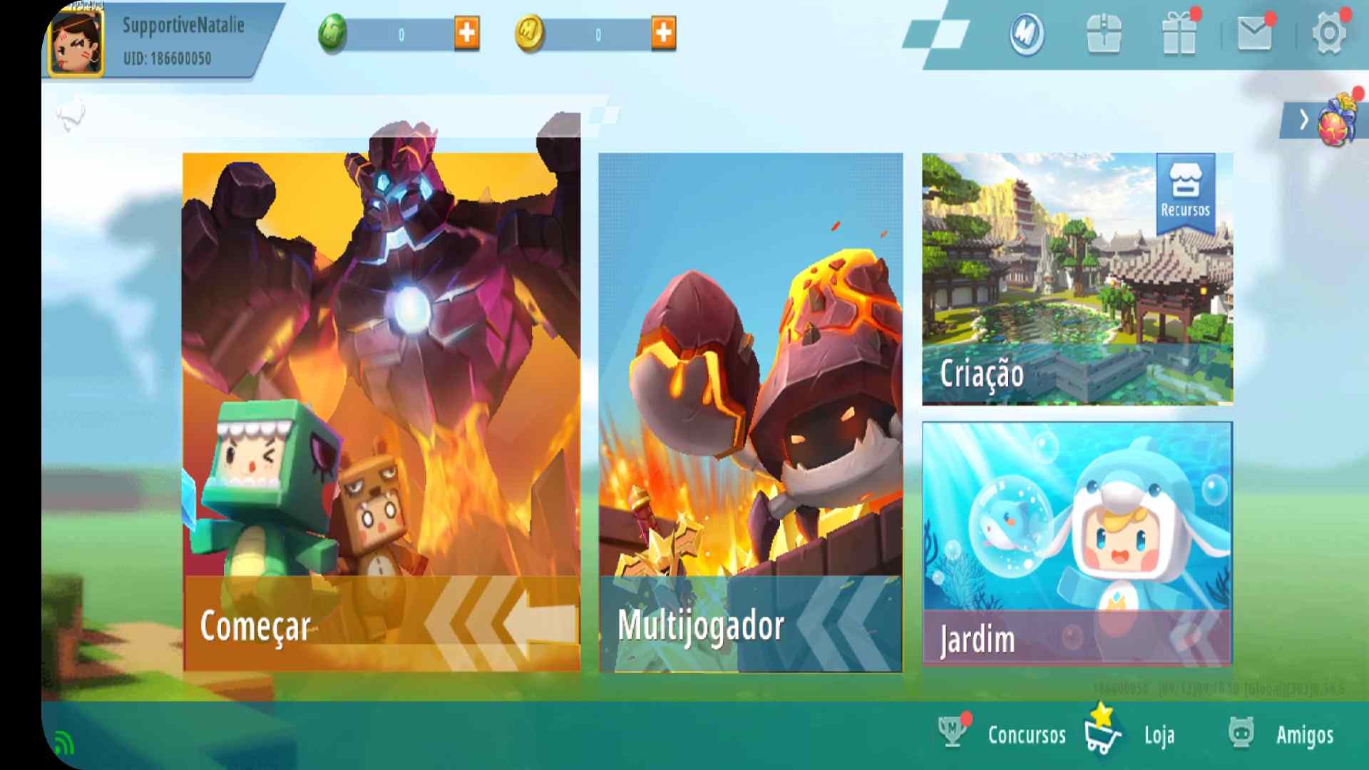 Mini World terá uma INTERFACE nova nessa atualização. O que acharam? 