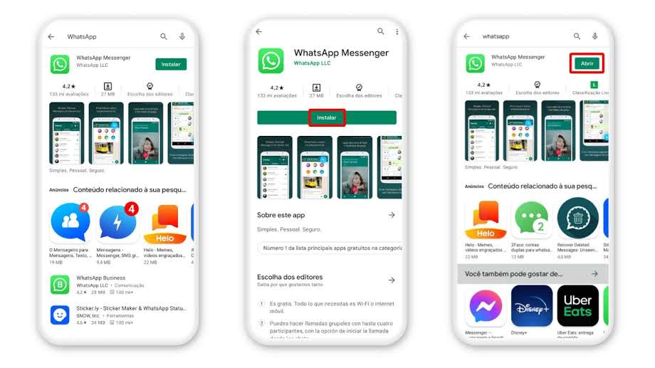 Baixe o WhatsApp para Android