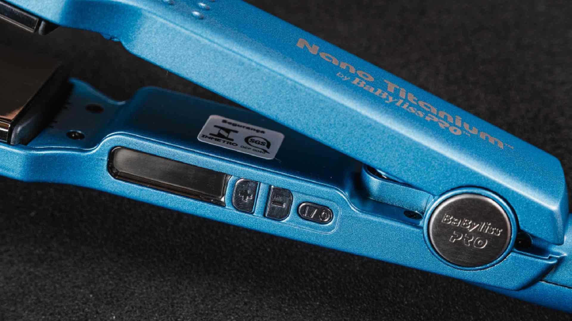 Botão de temperatura da babyliss pro nano titanium
