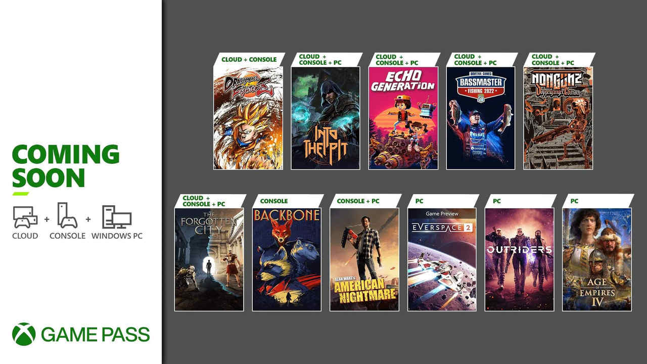 Xbox Game Pass: 28 novos jogos chegam na próxima semana