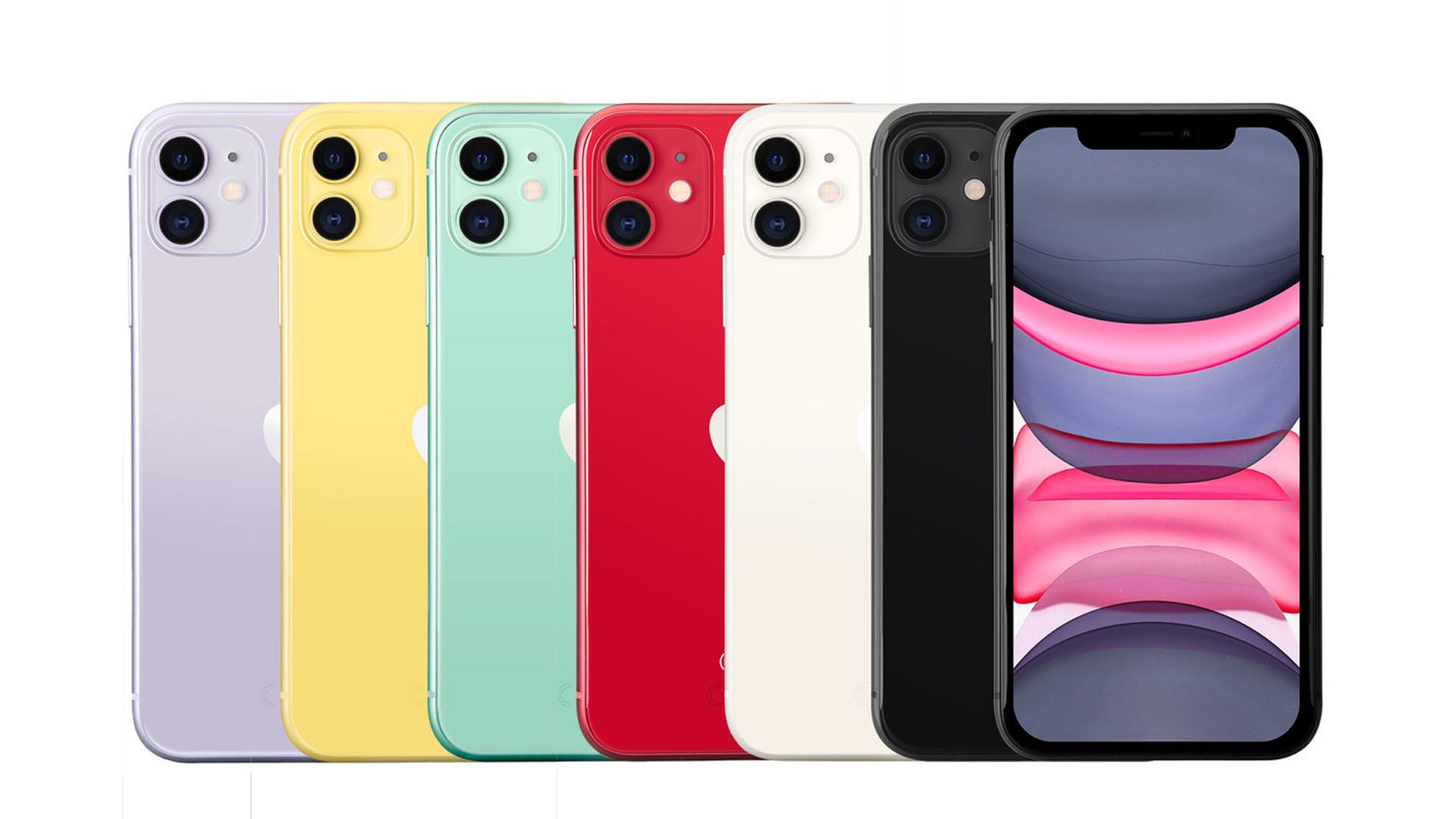 Todas as opções de cores do iPhone 11