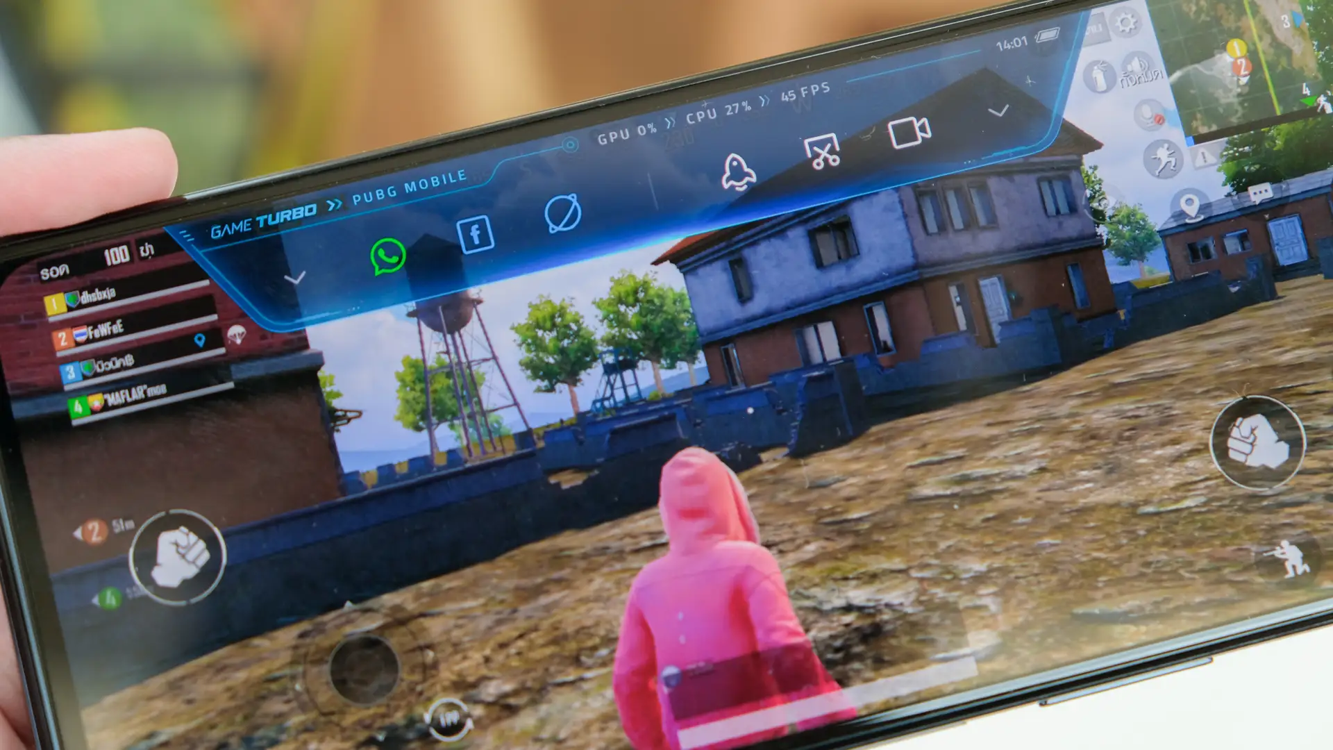 Xiaomi Redmi Note 10 rodando um jogo