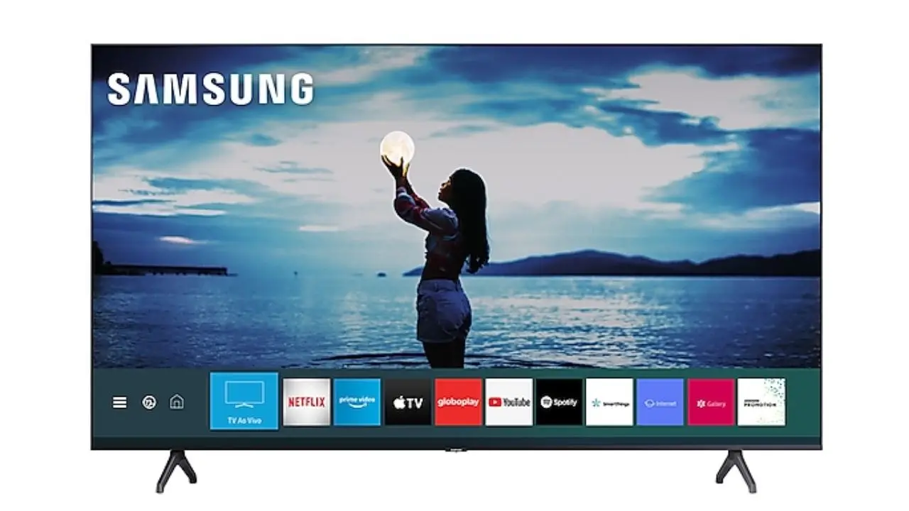 Como baixar aplicativos e jogos na Smart TV Samsung 