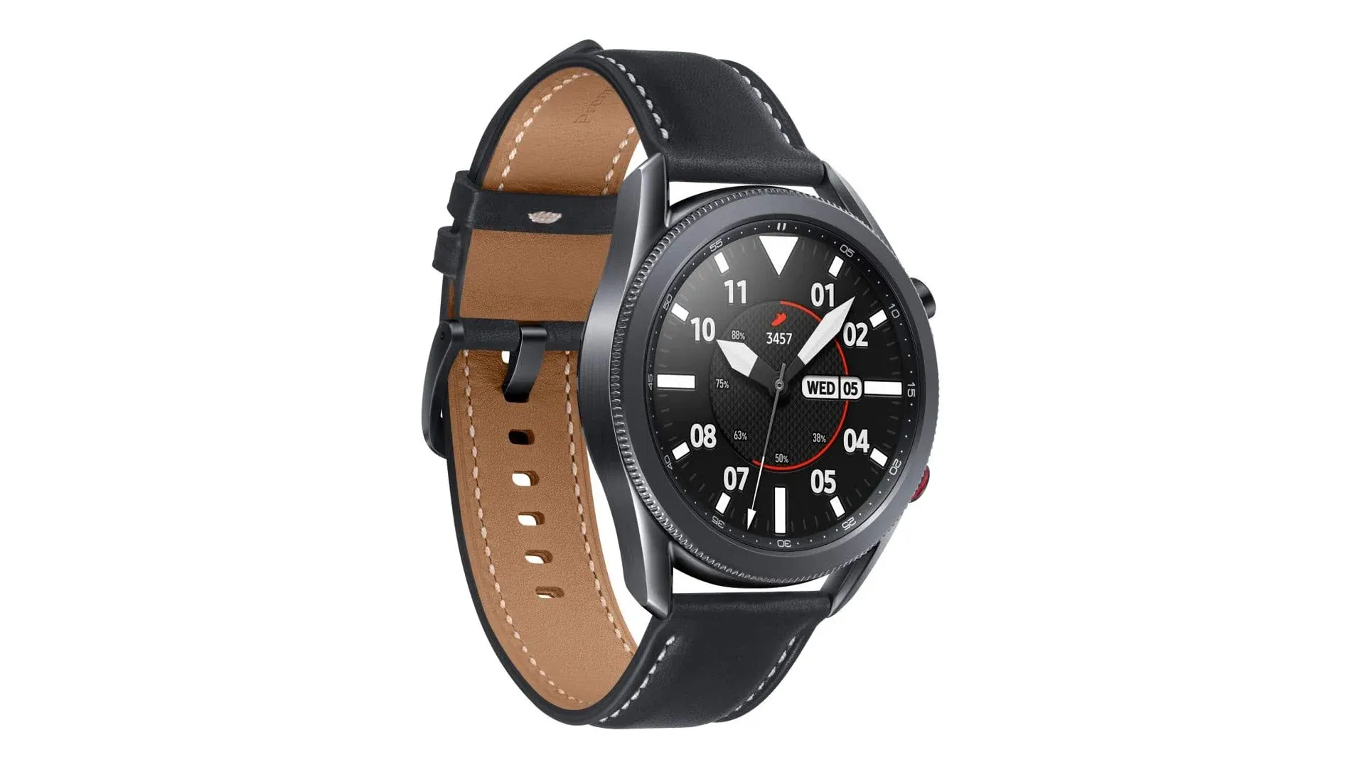 Smartwatch Galaxy Watch 3 em fundo branco