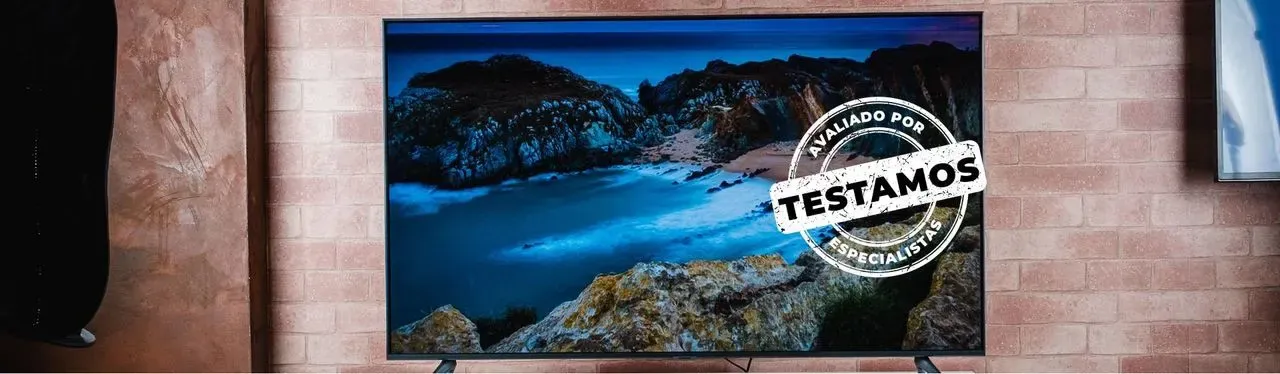Smart TV 50” Samsung LED Ultra HD UN50AU7700GXZD HDR