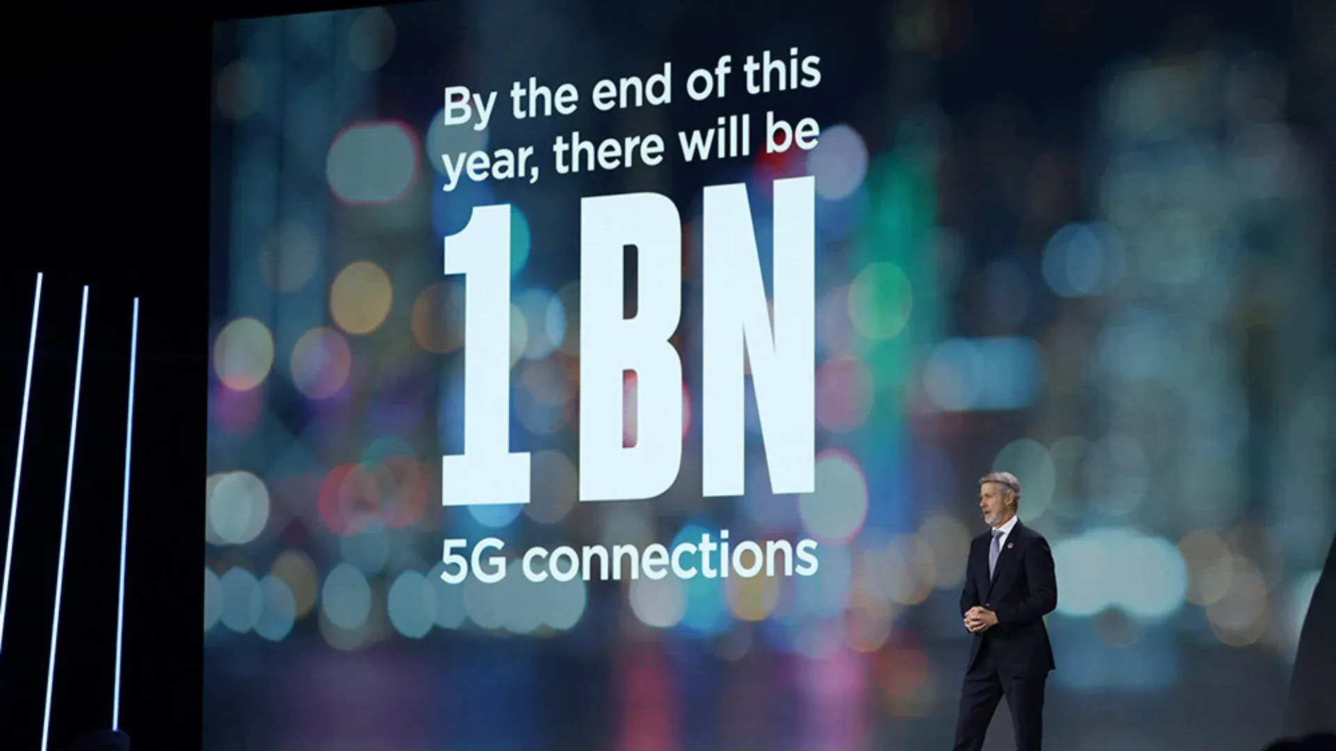 Palestra sobre 5G durante MWC 2022