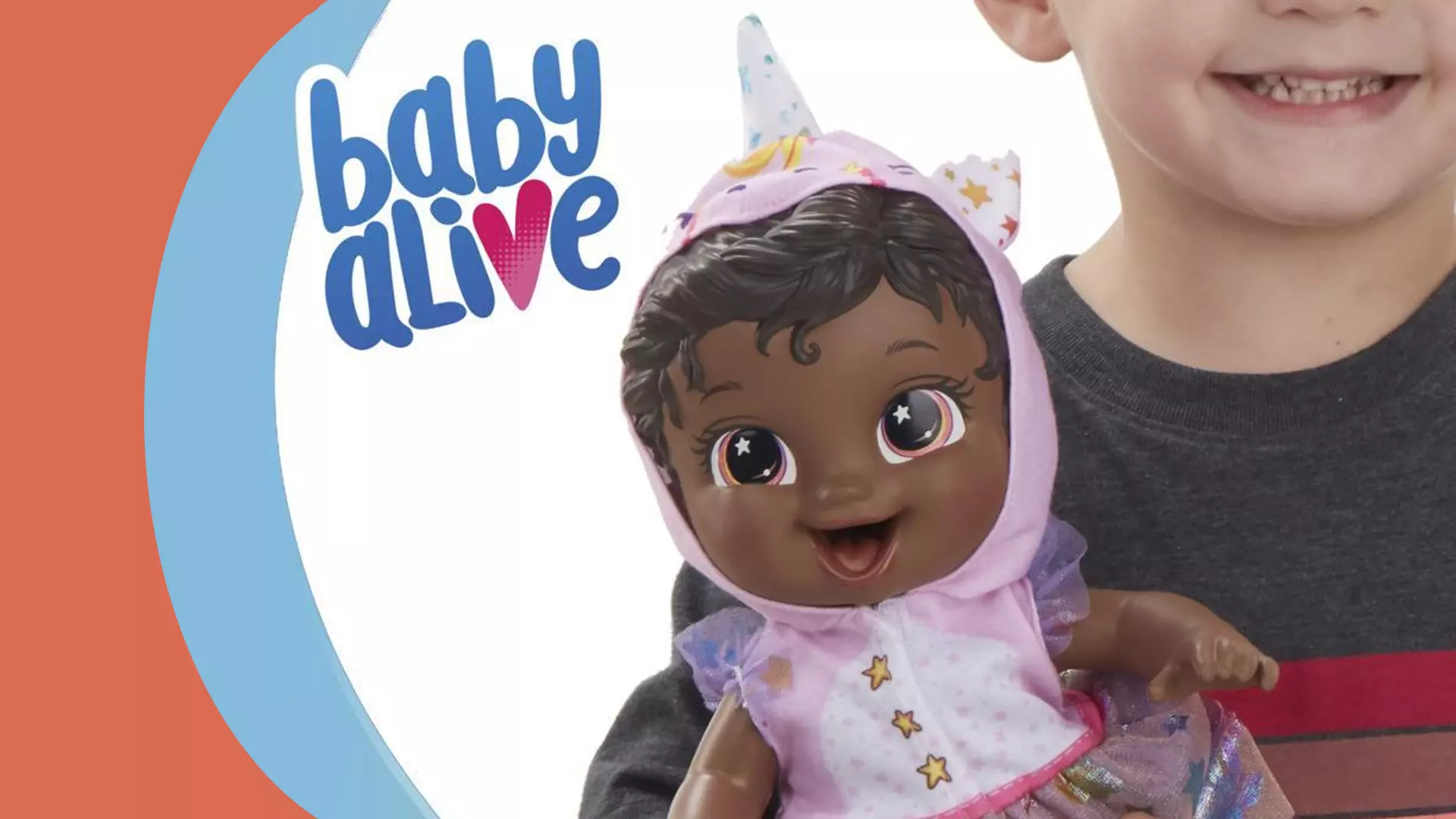 Roupa boneca Baby Alive Kit 5 peças Unicórnio