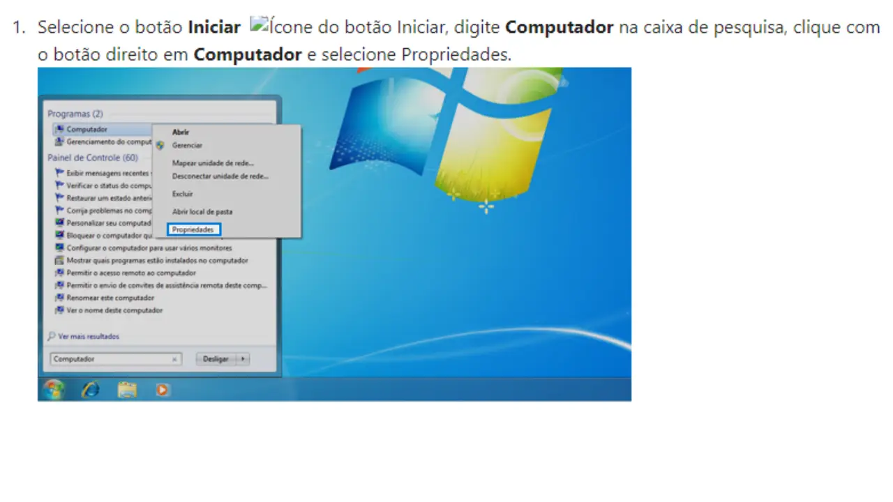 Bem Vindos: Tutorial: 'Como entrar no Windows 7 e 8 pelo 'Modo de