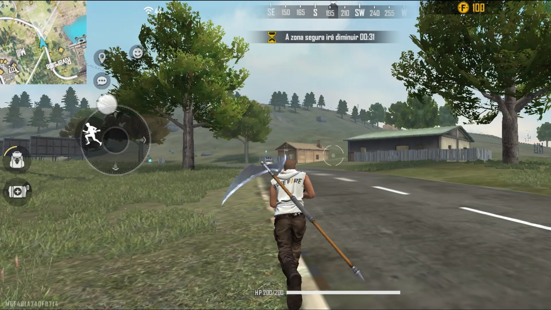 Samsung Galaxy A03 test game Free Fire