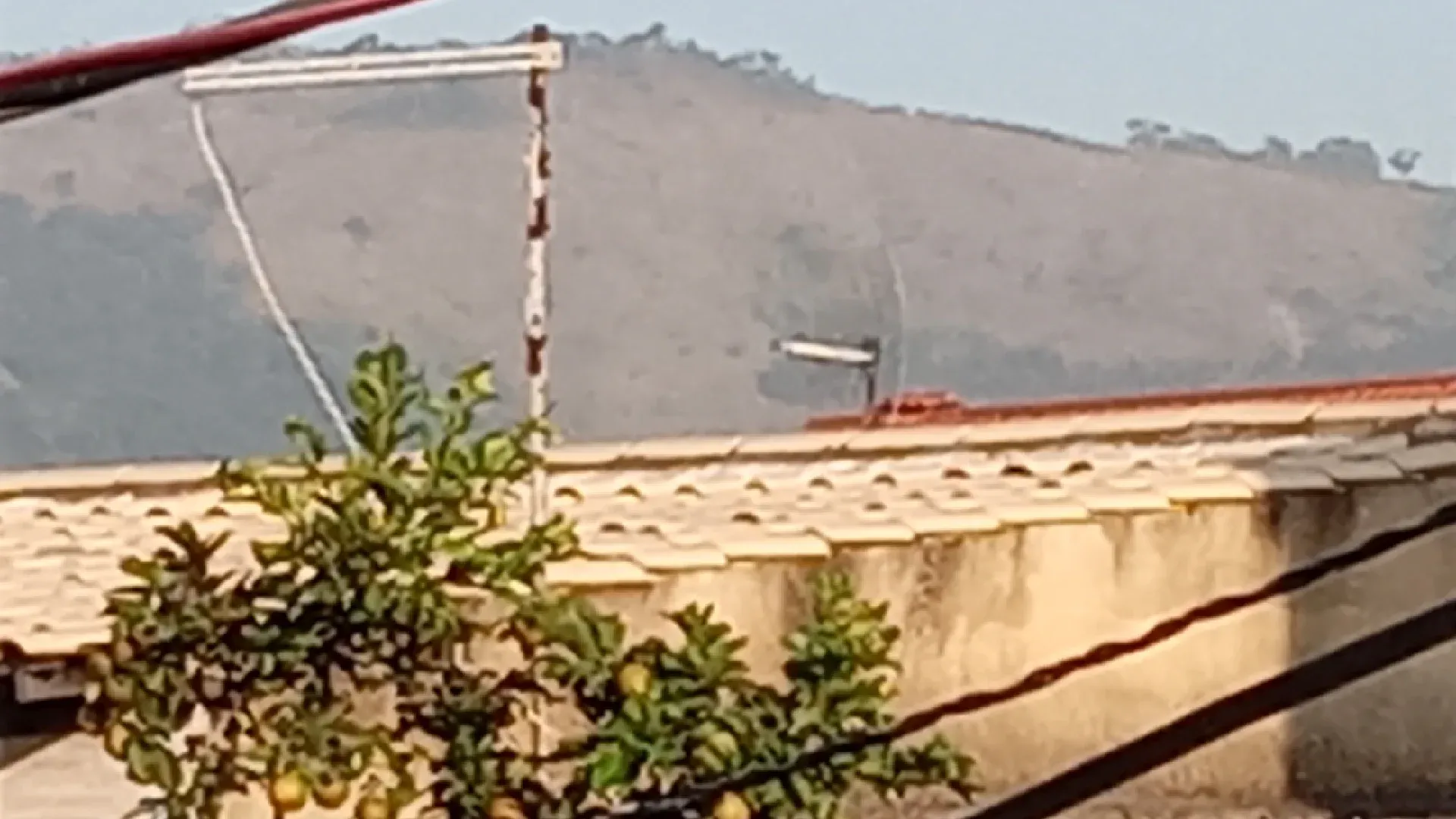 Foto tirada com zoom x10 no A03s, bem pixelada