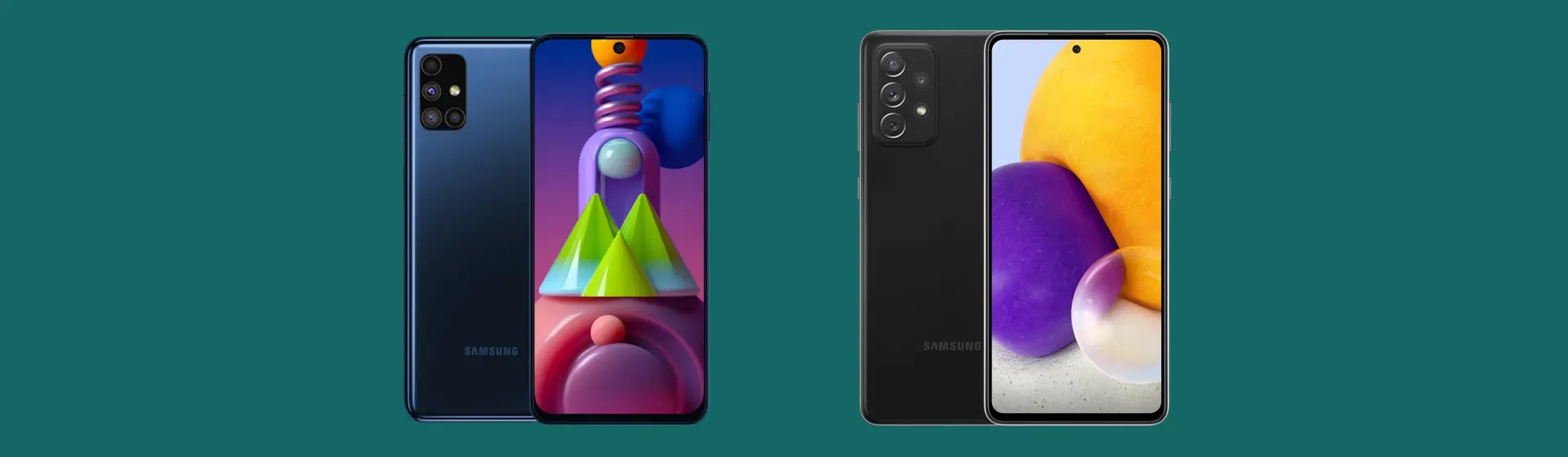 Capa do post: Galaxy M51 vs A72: qual celular é o melhor?
