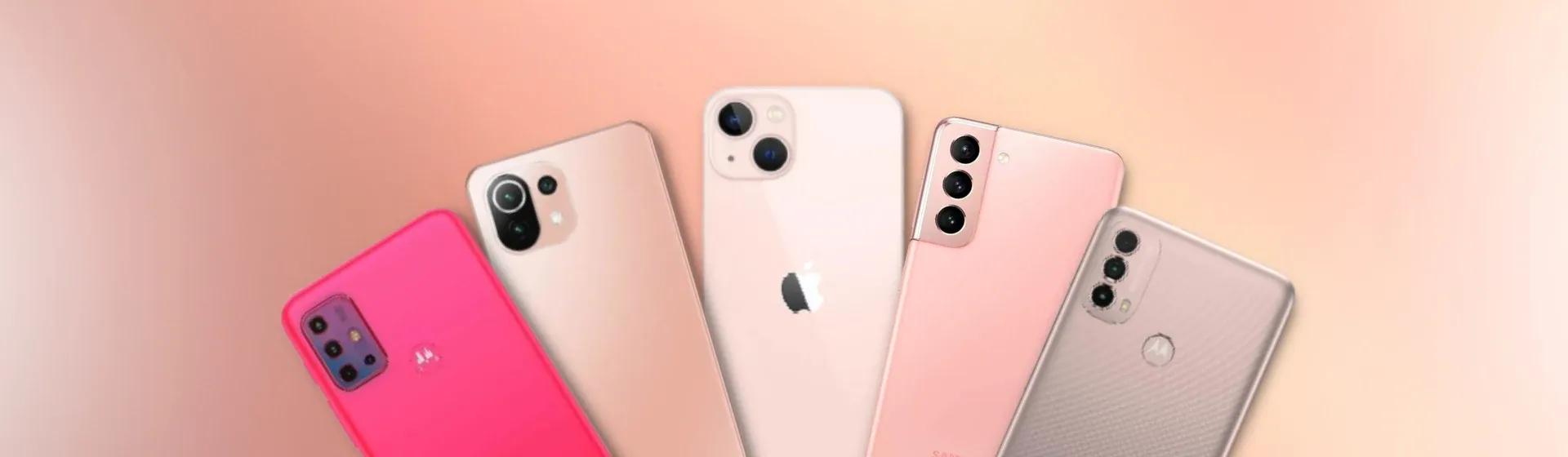 Capa do post: Celular rosa: veja opções da Samsung, Apple, Xiaomi e Motorola
