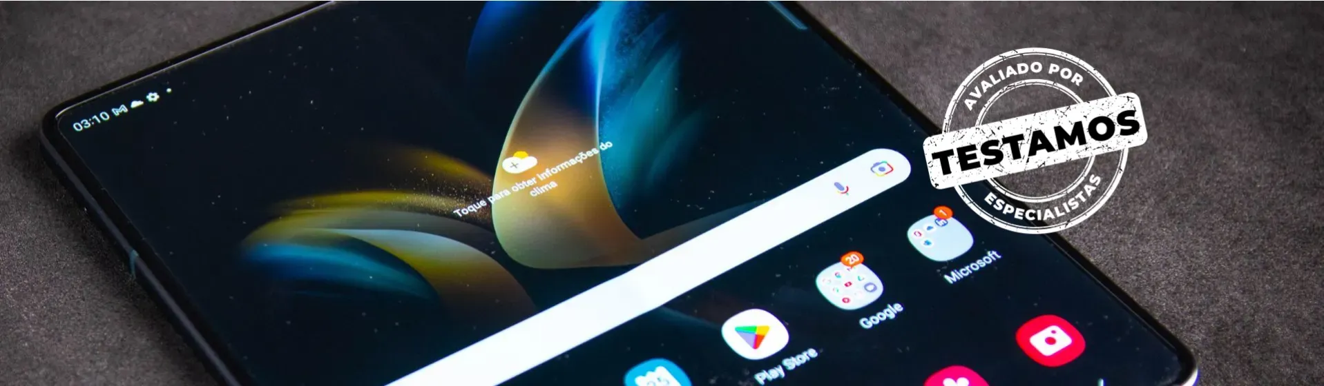 Capa do post: Galaxy Z Fold 4: uma semana com o celular dobrável da Samsung