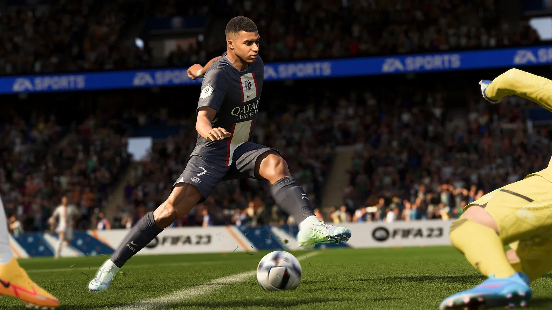 FIFA 23 GAMEPLAY - Barcelona 7 vs 10 PSG / RONALDO , MBAPPE , MESSI ,  HAALAND - AS ESTRELAS / PS5 