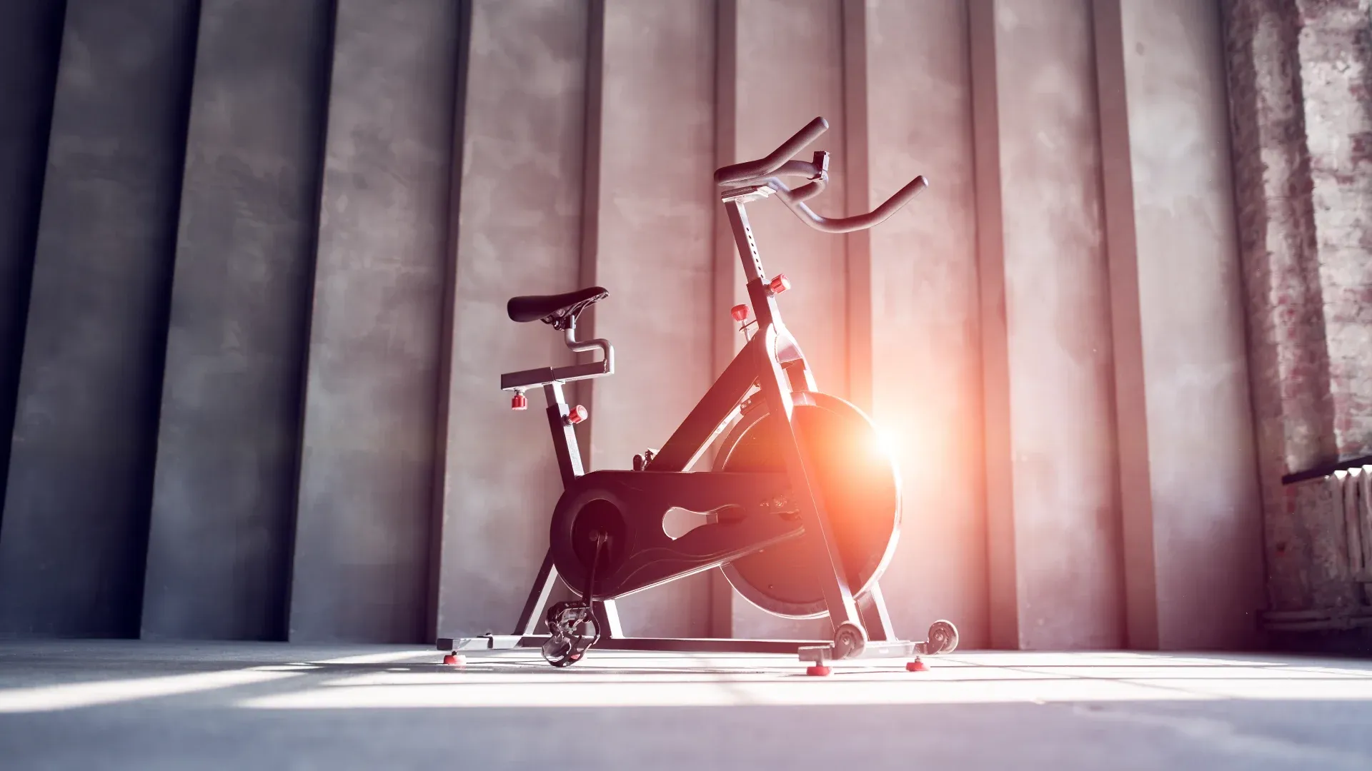 Foto de uma Bicicleta Ergométrica