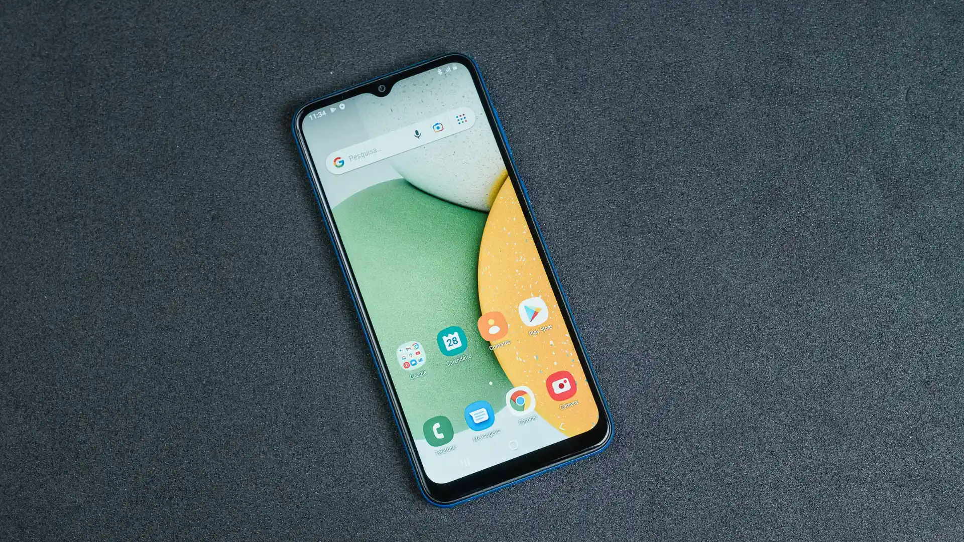 Novo celular barato da Samsung, Google Fotos mandou vídeos para