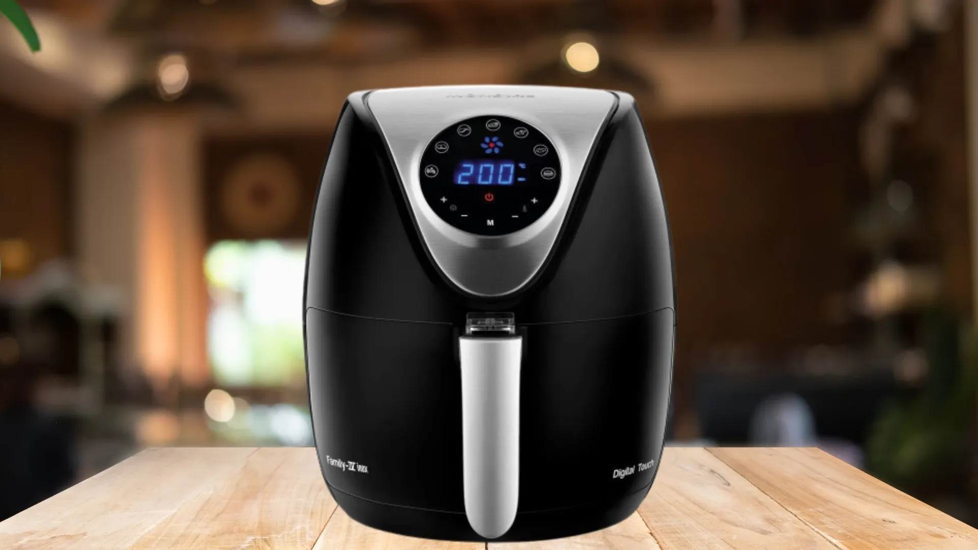 Fritadeira Elétrica AirFryer 3,6L com Painel Digital e