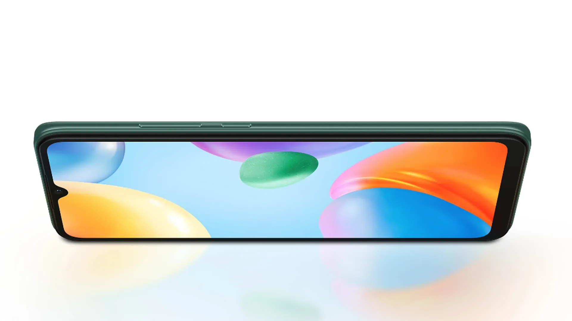 Imagem que destaca a tela do Xiaomi Redmi 10C