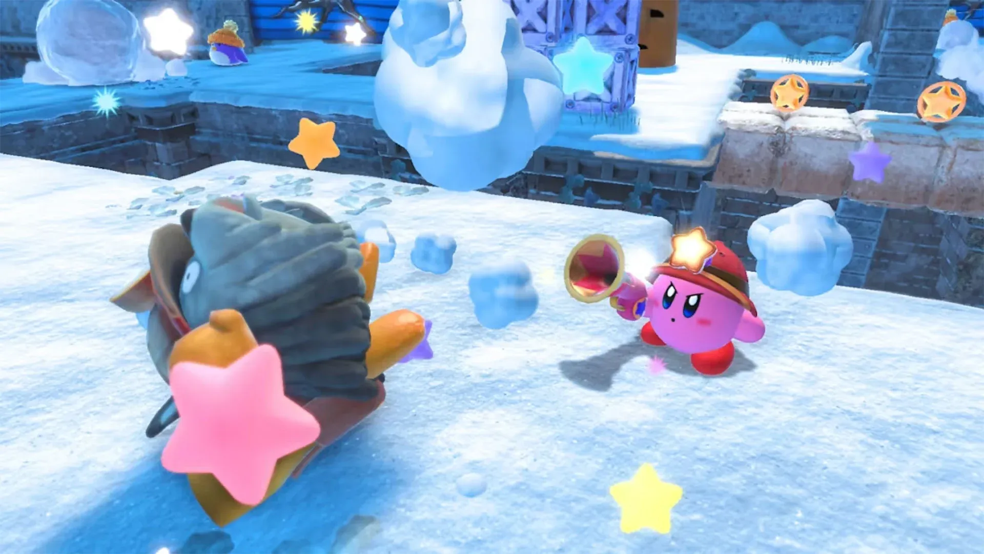 O MELHOR JOGO DO ANO AGORA EM PORTUGUÊS! Kirby and the Forgotten Land no  Emulador de Switch 