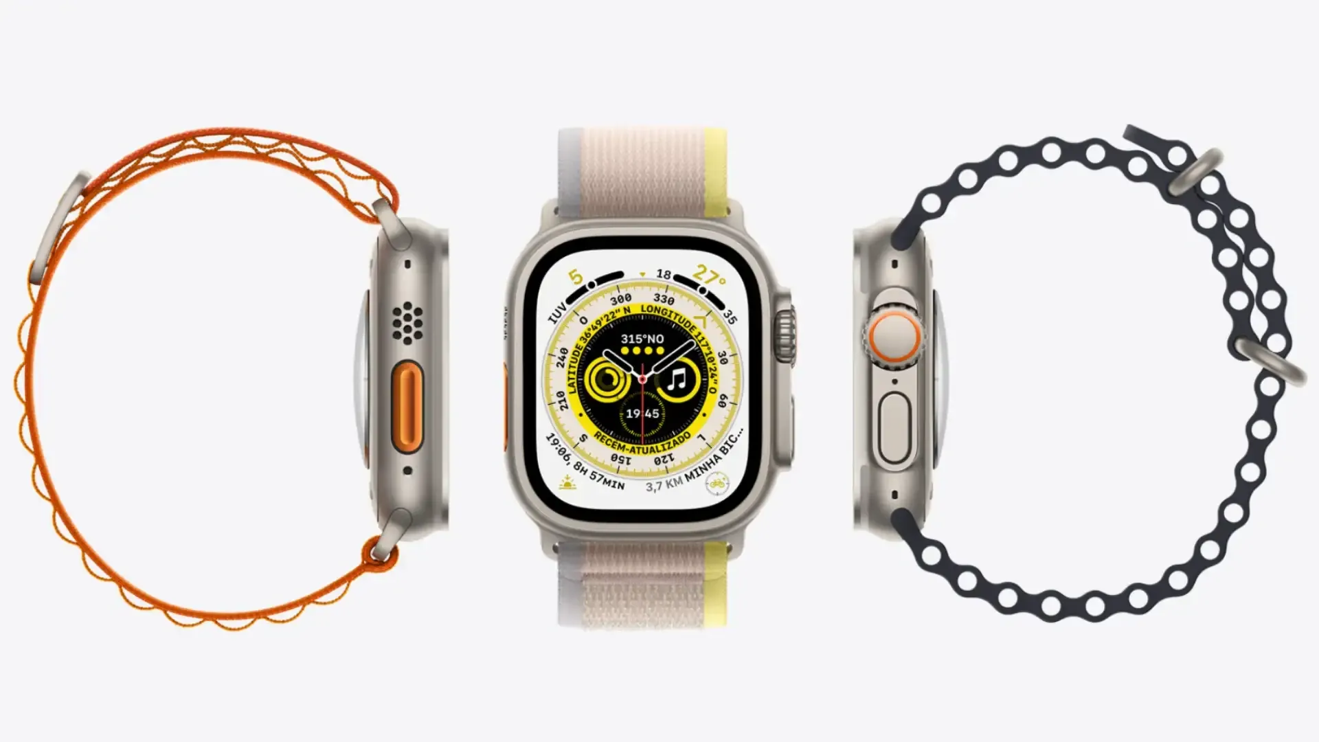 Apple Watch SE 44mm, GPS, Alumínio Midnight, Pulseira Esportiva Midnight -  Detona Shop