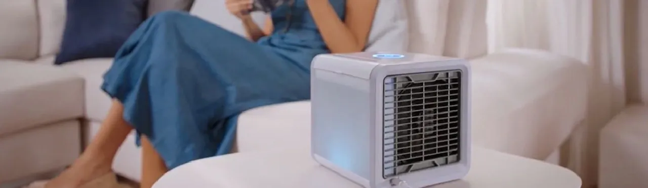 Capa do post: Mini ar-condicionado portátil é bom? Entenda como funciona