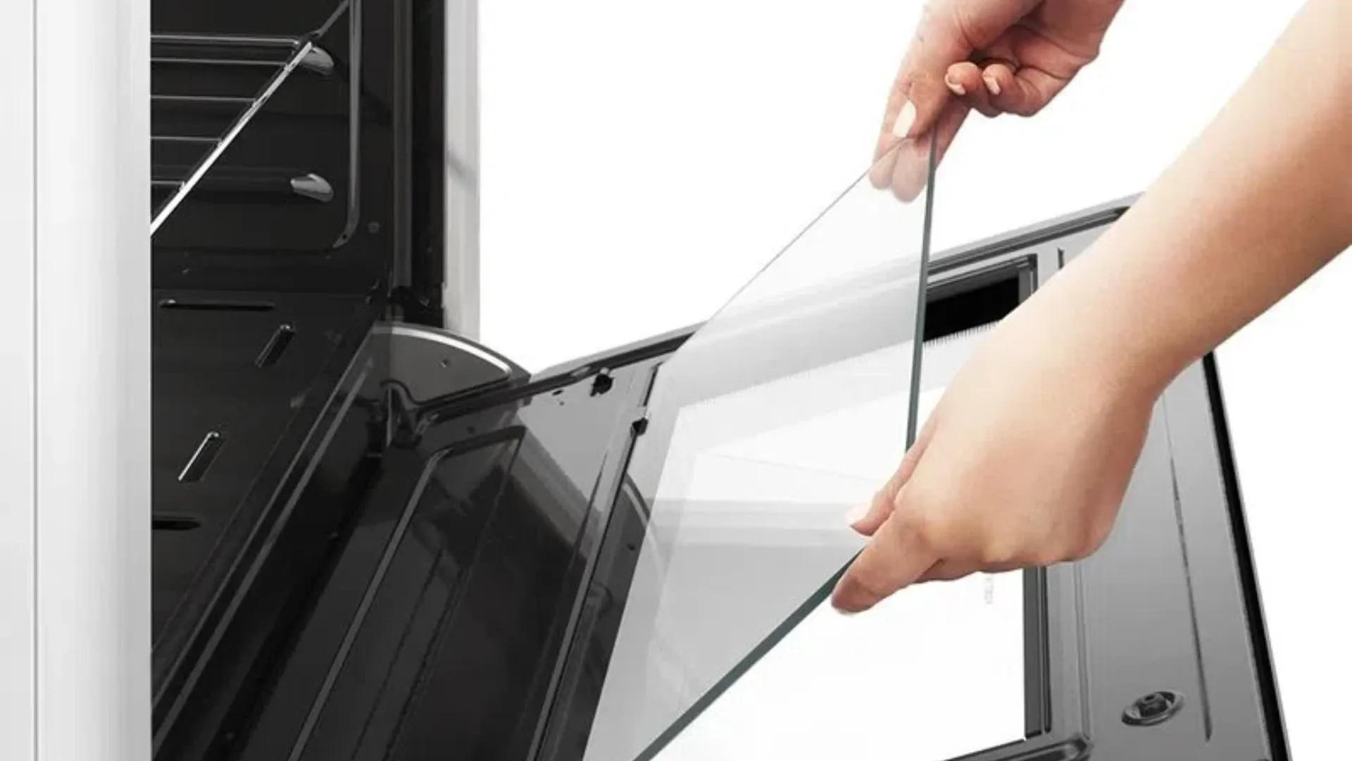 imagem de fogão electrolux com vidro interno da porta removível