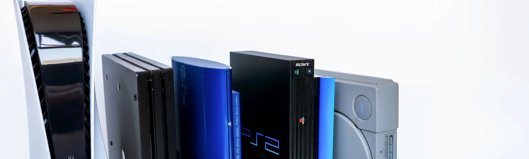 Capa do post: Do Playstation 1 até o PS5: linha do tempo dos consoles da Sony
