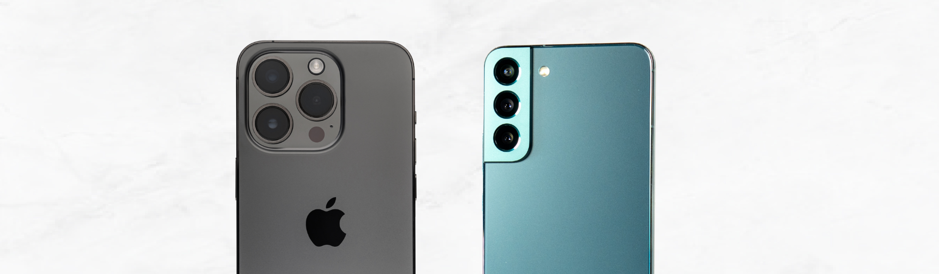 Capa do post: iPhone 14 Pro ou Galaxy S22 Plus: qual melhor celular top de linha?