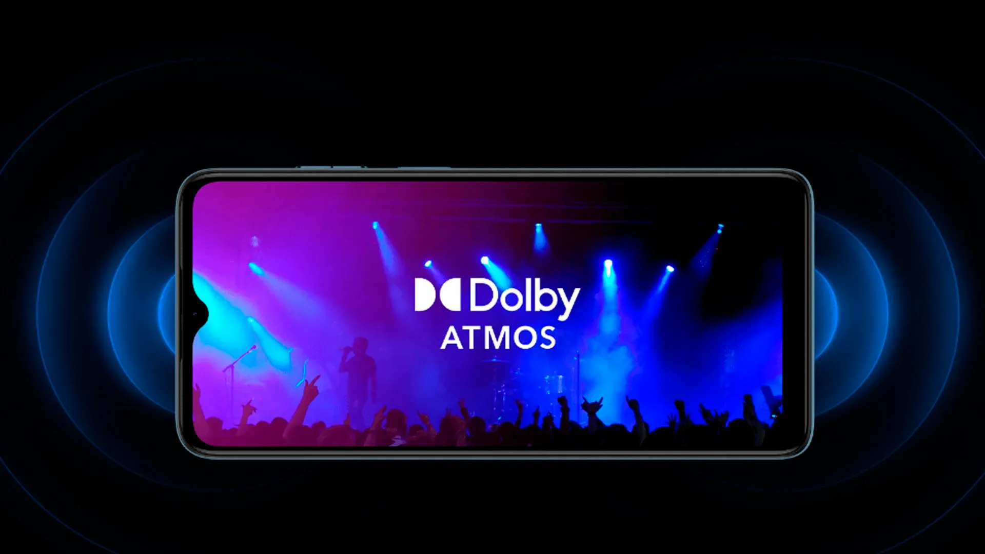 Imagem para ilustrar a tecnologia Dolby Atmos do Moto E22