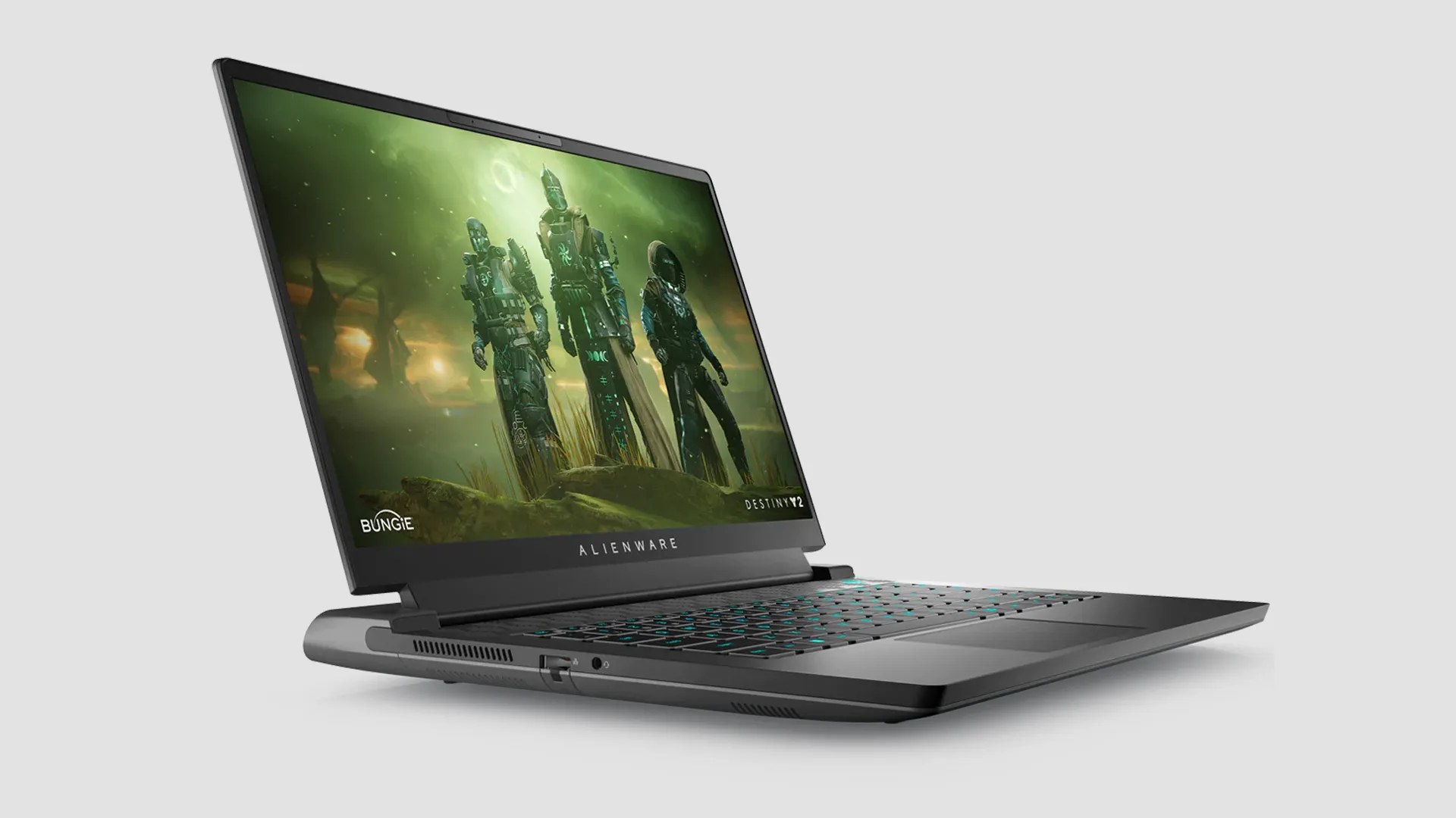 Dell Alienware m15 R7 visto de lado