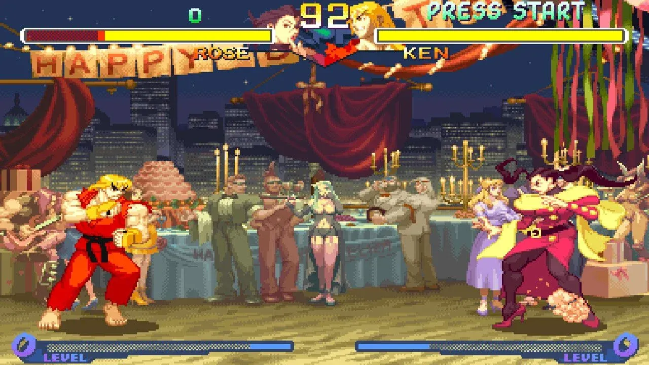 Screenshot of Street Fighter Alpha 3 (Arcade, 1998) - MobyGames