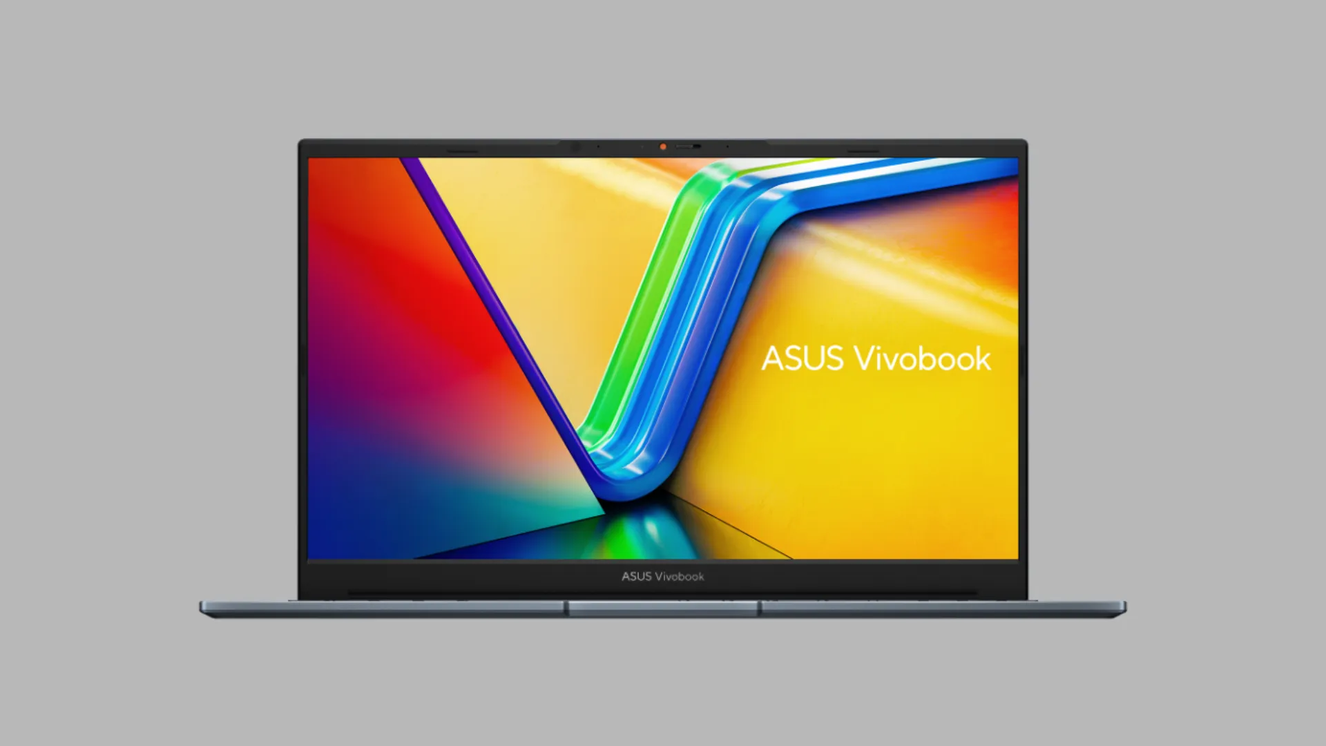 Foto do Asus Vivobook Pro 15 visto de frente