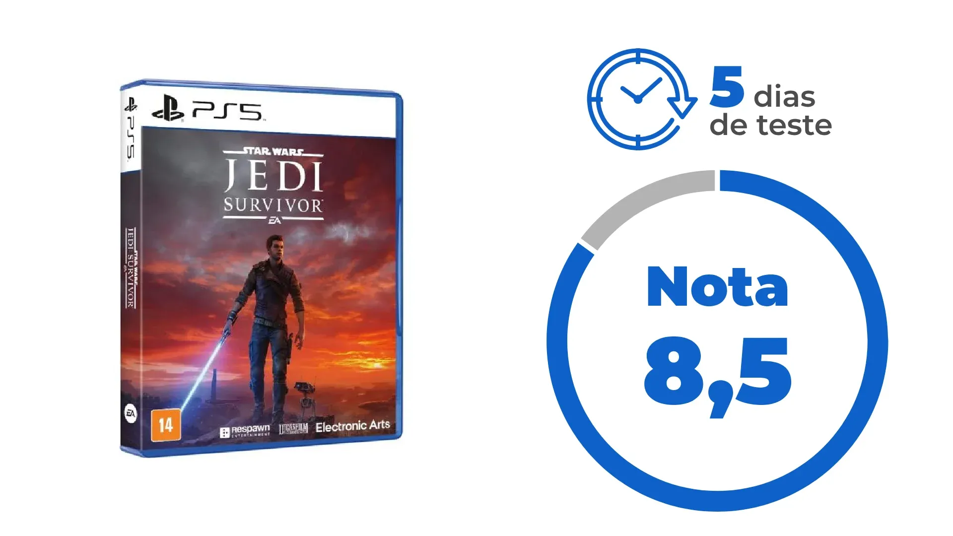 Jogo Star Wars Jedi: Survivor PS5 EA em Promoção é no Buscapé