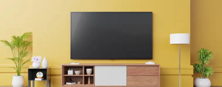 Como medir polegadas da TV?
