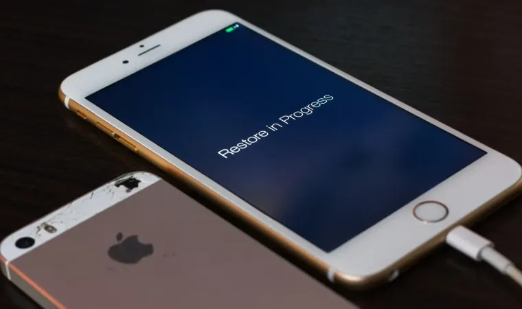 iPhone desligando sozinho passando por processo de restauração
