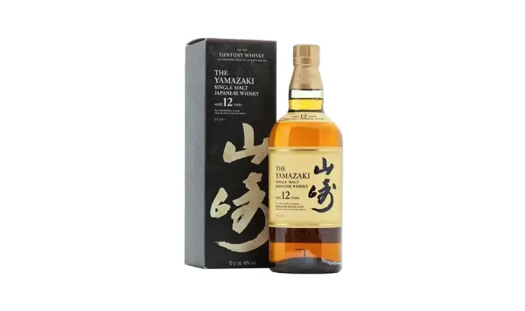 Imagem de uma garrafa do Whisky The Yamazaki Single Malt 12 Anos