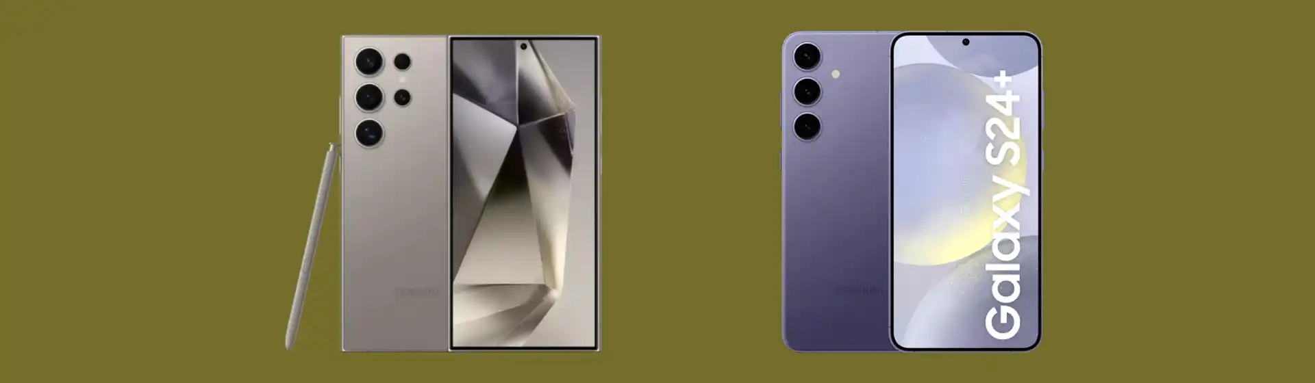 Capa do post: Galaxy S24 Ultra vs S24 Plus: veja a diferença entre os celulares da Samsung