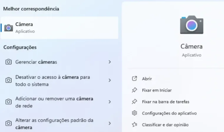 Imagem do tutorial de como ativar a câmera do notebook no Windows