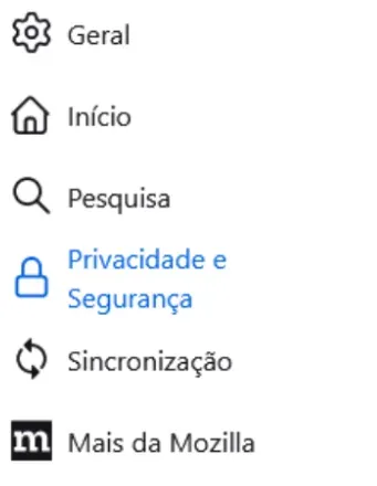 Imagem do tutorial de como ativar a câmera do notebook no Firefox