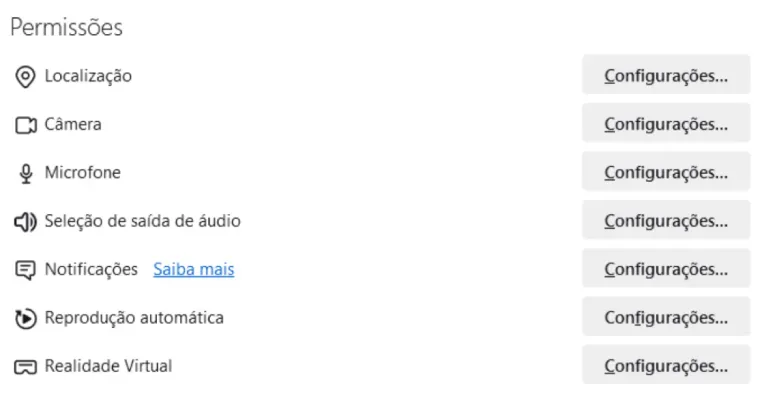 Imagem do tutorial de como ativar a câmera do notebook no Firefox