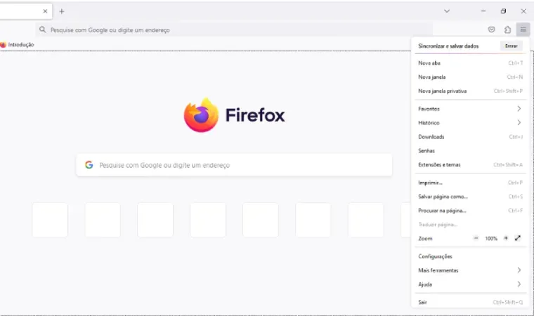 Imagem do tutorial de como ativar a câmera do notebook no Firefox