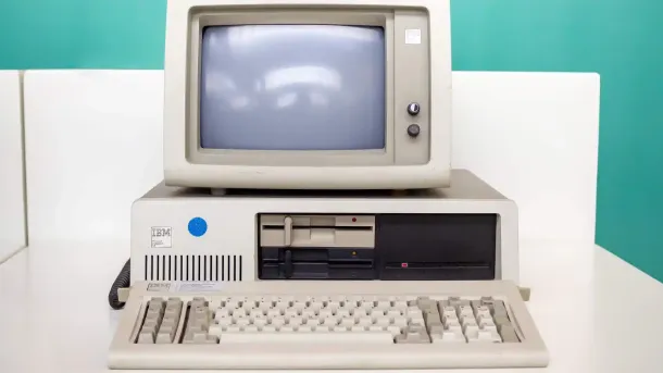 Imagem do popular IBM PC