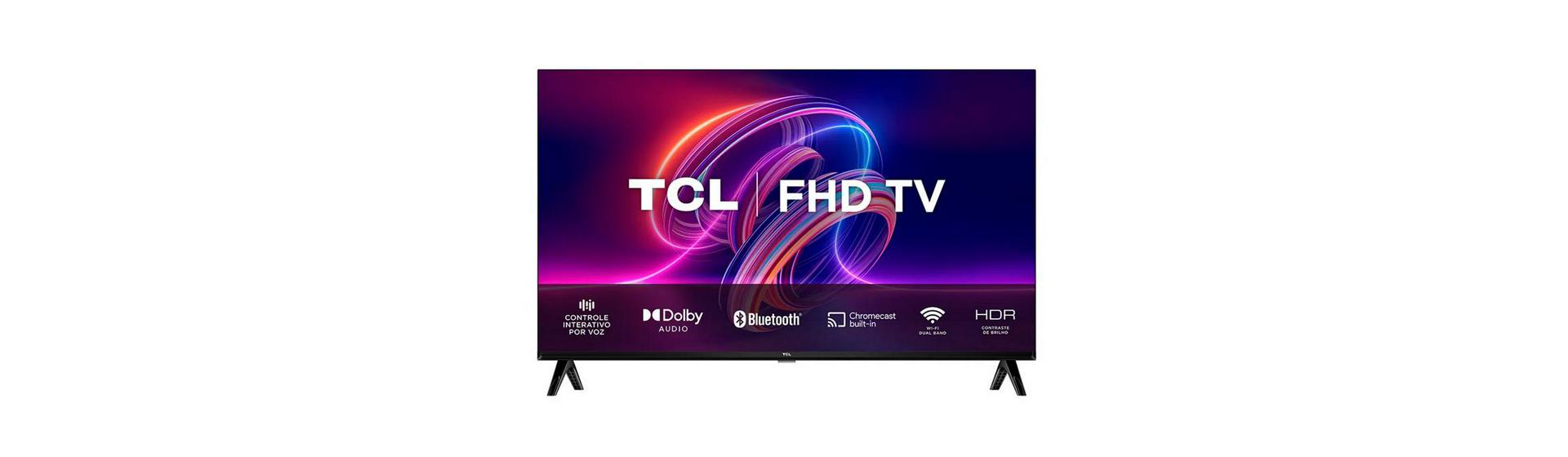 Capa do post: Promoção Smart TV LED 43' TCL Full HD HDR na KaBuM!