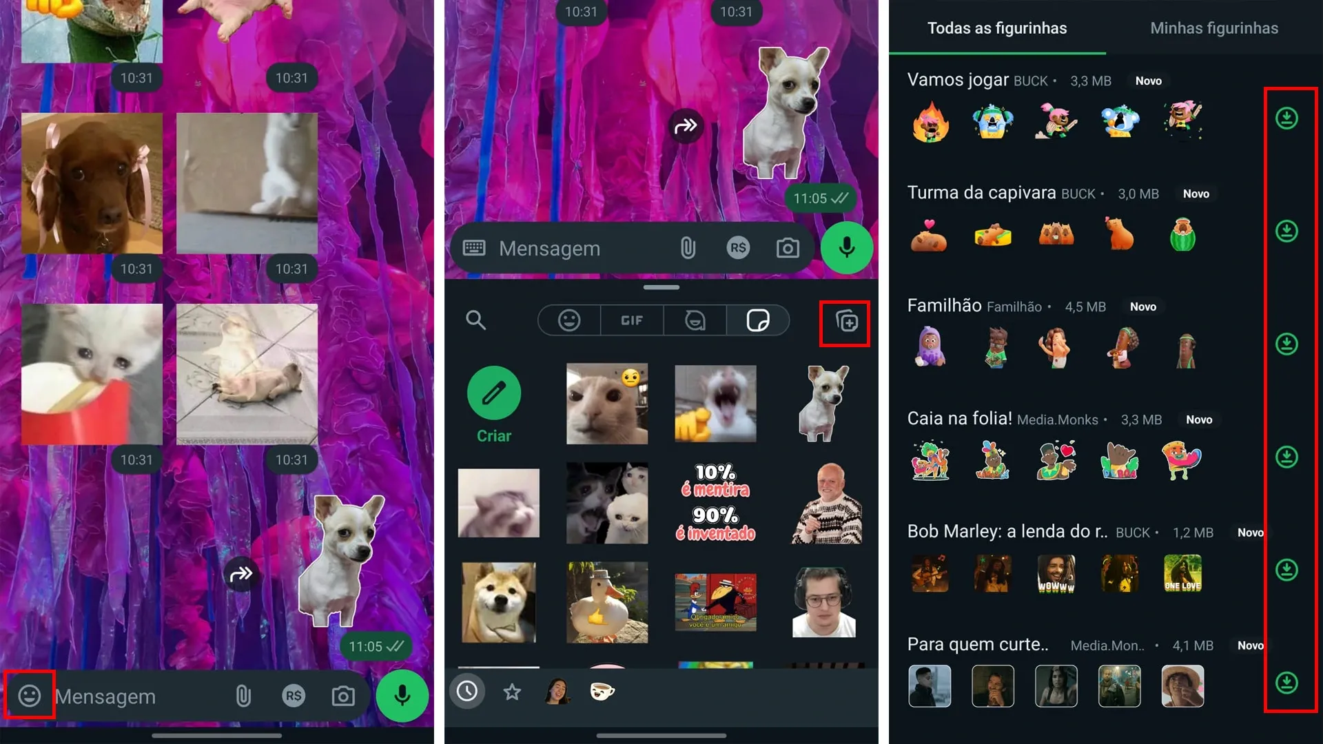 Veja como criar figurinha do WhatsApp